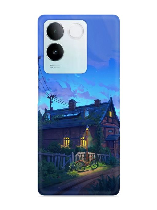 Beautiful Village House Snap Case for Iqoo Z7 Pro (5G) Zapvi