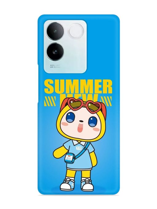 Summer Mew Cartoon Snap Case for Iqoo Z7 Pro (5G) Zapvi