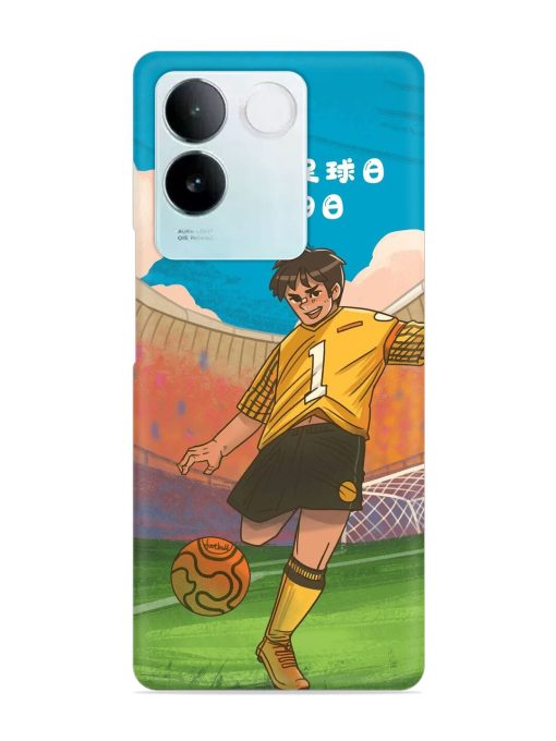 Soccer Kick Snap Case for Iqoo Z7 Pro (5G) Zapvi