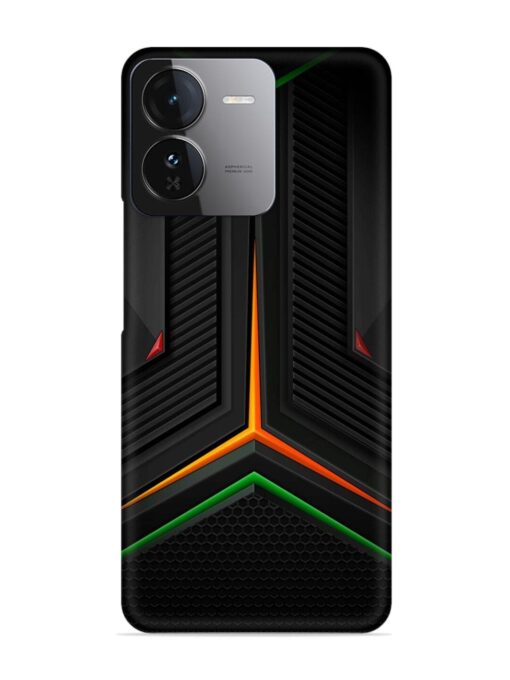 Orange Triangle Light Snap Case for Iqoo Z9 (5G)