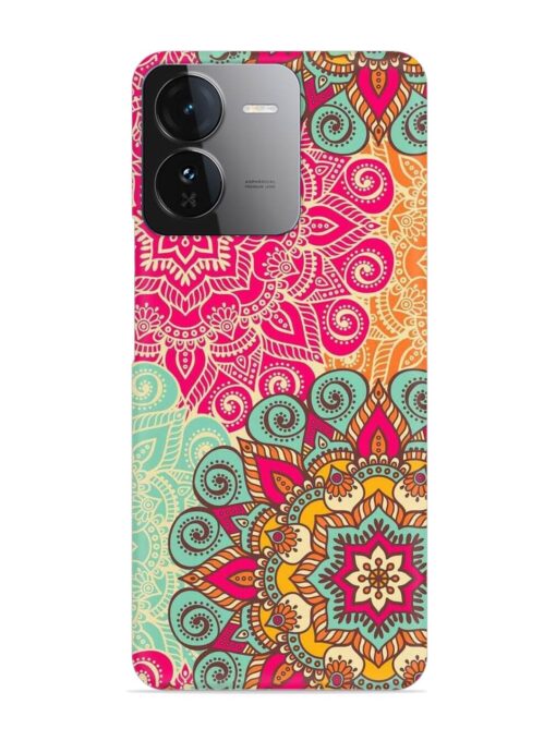 Mandala Seamless Snap Case for Iqoo Z9 (5G) Zapvi