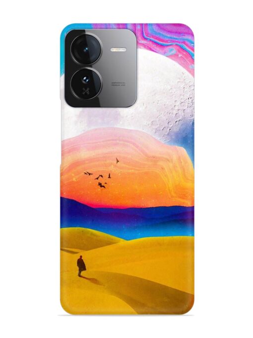 Sandy Desert Snap Case for Iqoo Z9 (5G)