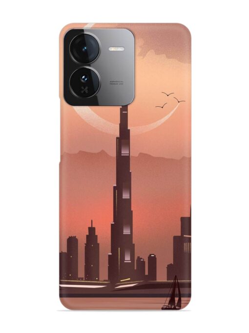 Landmark Burj Khalifa Snap Case for Iqoo Z9 (5G) Zapvi