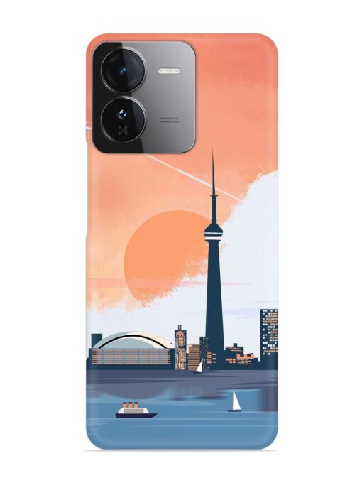 Toronto Canada Snap Case for Iqoo Z9 (5G) Zapvi