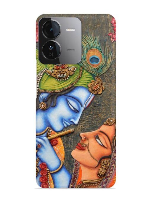 Lord Radha Krishna Flute Art Snap Case for Iqoo Z9 (5G) Zapvi