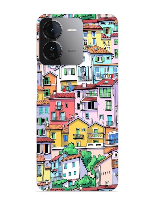 Europe Old Town Snap Case for Iqoo Z9 (5G) Zapvi