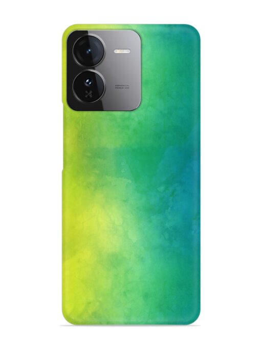 Yellow Green Gradient Snap Case for Iqoo Z9 (5G) Zapvi