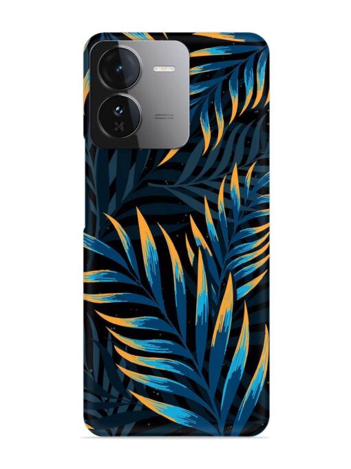 Abstract Leaf Art Snap Case for Iqoo Z9 (5G) Zapvi