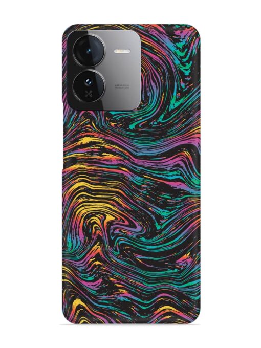 Abstract Liquid Colors Snap Case for Iqoo Z9 (5G) Zapvi