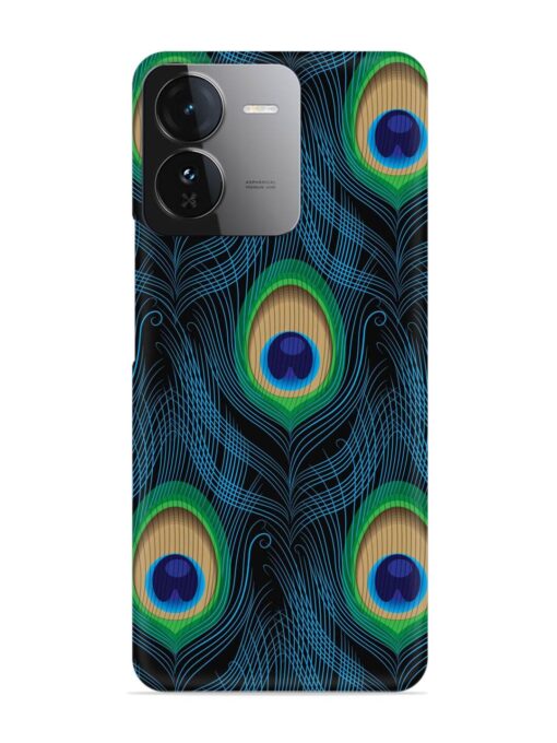 Seamless Pattern Peacock Snap Case for Iqoo Z9 (5G) Zapvi