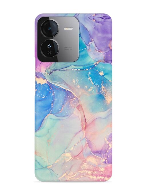 Alcohol Ink Colors Snap Case for Iqoo Z9 (5G) Zapvi