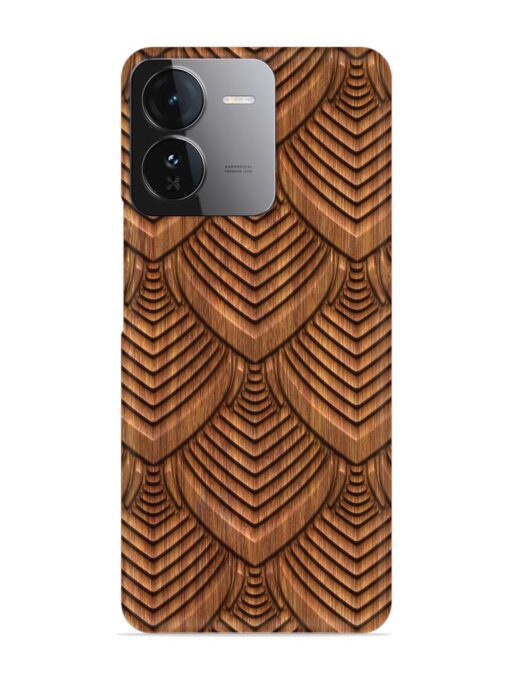 Carved Pattern On Snap Case for Iqoo Z9 (5G)