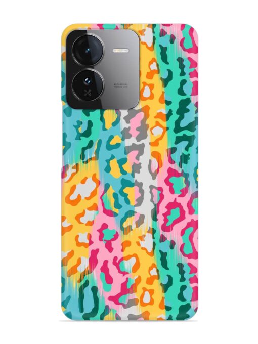 Seamless Vector Colorful Snap Case for Iqoo Z9 (5G) Zapvi