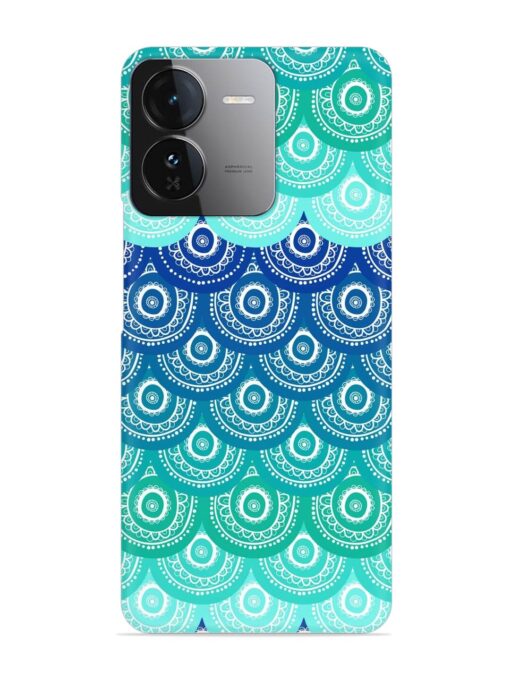 Ethnic Seamless Pattern Snap Case for Iqoo Z9 (5G) Zapvi