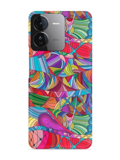 Seamless Patterns Hand Drawn Snap Case for Iqoo Z9 (5G) Zapvi