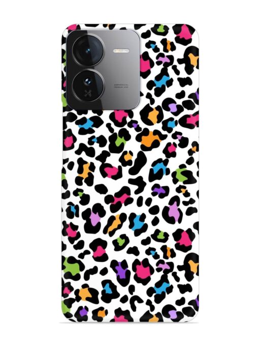 Seamless Leopard Pattern Snap Case for Iqoo Z9 (5G)