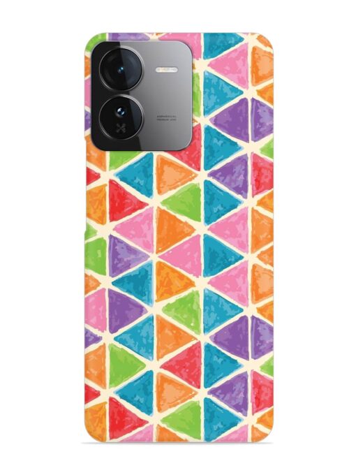 Seamless Colorful Isometric Snap Case for Iqoo Z9 (5G)