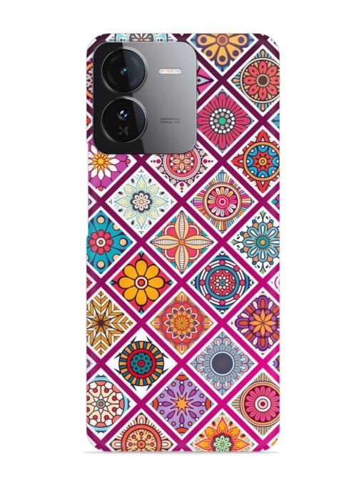 Seamless Tile Pattern Snap Case for Iqoo Z9 (5G) Zapvi