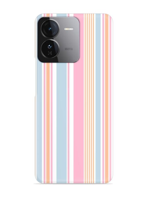 Stripe Seamless Pattern Snap Case for Iqoo Z9 (5G) Zapvi