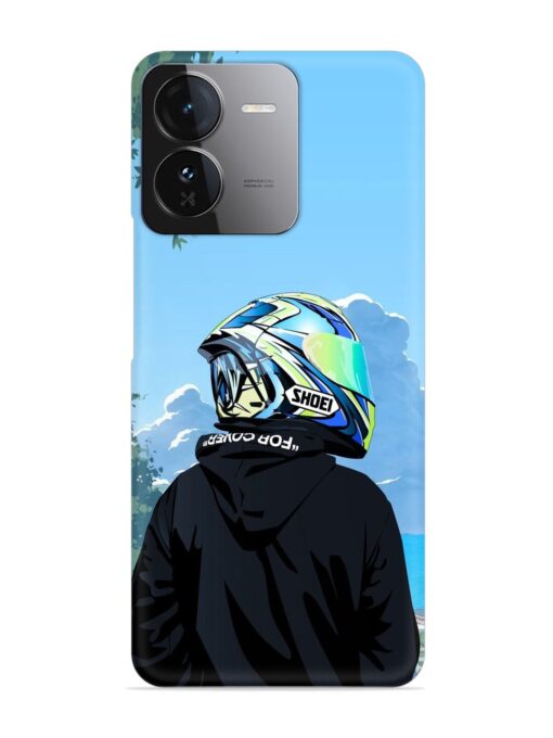 Rider With Helmet Snap Case for Iqoo Z9 (5G)