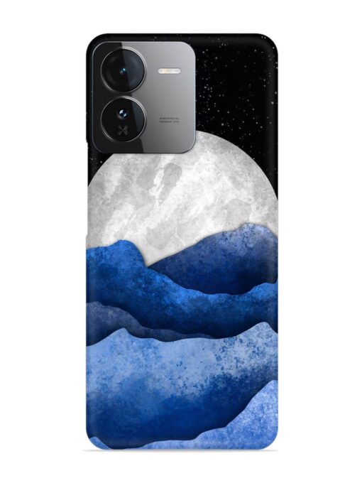 Full Moon Mountain Vector Snap Case for Iqoo Z9 (5G)