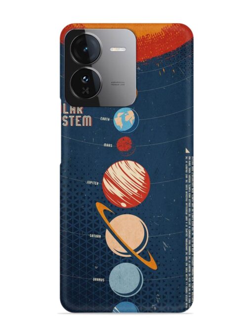 Solar System Vector Snap Case for Iqoo Z9 (5G) Zapvi