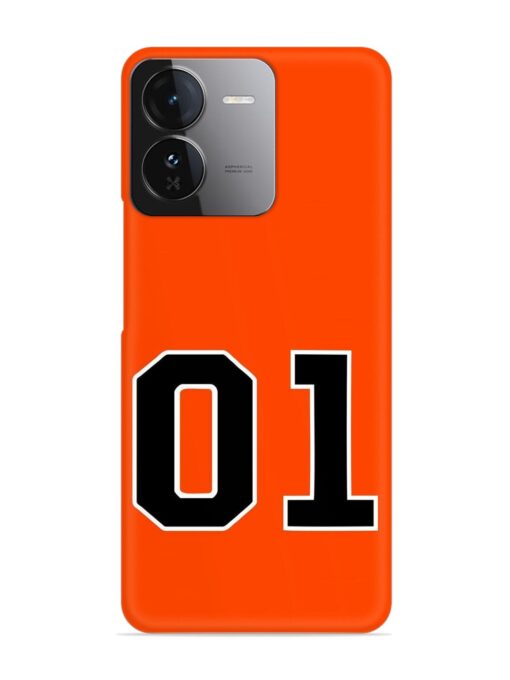 01 Number Snap Case for Iqoo Z9 (5G) Zapvi