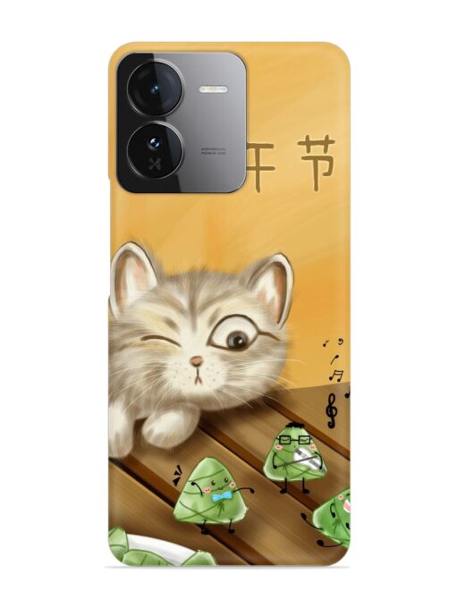 Cat Scorpion Dancing Snap Case for Iqoo Z9 (5G)