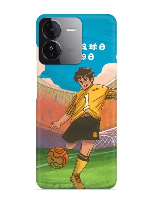 Soccer Kick Snap Case for Iqoo Z9 (5G) Zapvi