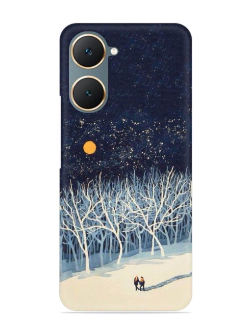 Full Moon Snowshoe Tour Snap Case for Iqoo Z9 Lite (5G) Zapvi