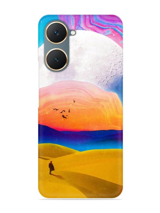 Sandy Desert Snap Case for Iqoo Z9 Lite (5G) Zapvi