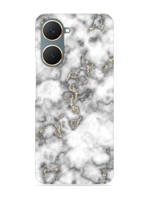 Gray And Gold Marble Snap Case for Iqoo Z9 Lite (5G)