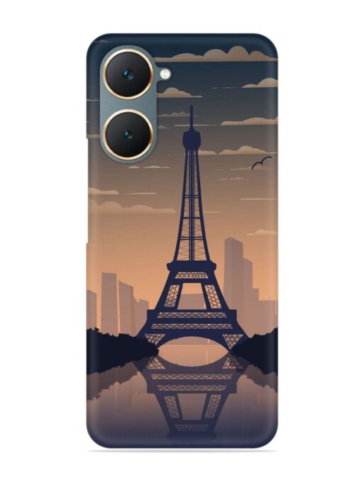 France Paris Eiffel Tower Gradient Snap Case for Iqoo Z9 Lite (5G)