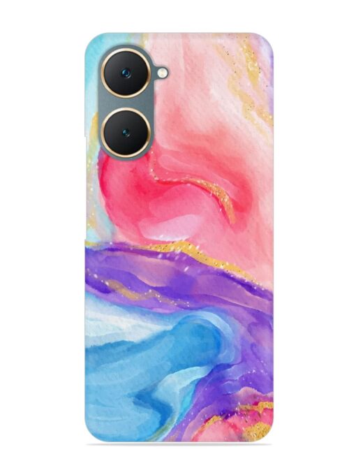 Watercolor Gradient Snap Case for Iqoo Z9 Lite (5G) Zapvi