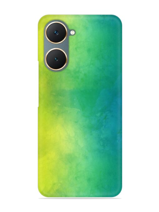 Yellow Green Gradient Snap Case for Iqoo Z9 Lite (5G) Zapvi