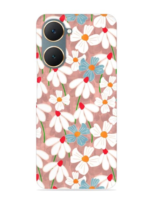 Abstract Petal Flowers Snap Case for Iqoo Z9 Lite (5G) Zapvi