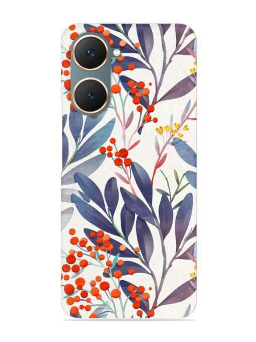 Seamless Floral Pattern Snap Case for Iqoo Z9 Lite (5G) Zapvi