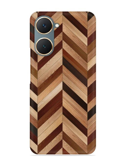 Seamless Wood Parquet Snap Case for Iqoo Z9 Lite (5G) Zapvi