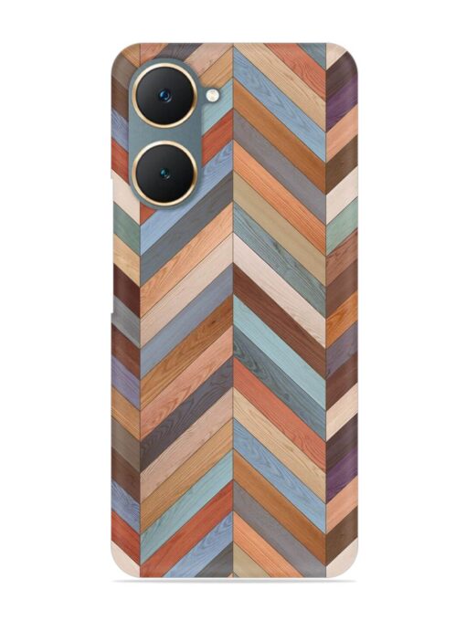 Seamless Wood Parquet Snap Case for Iqoo Z9 Lite (5G) Zapvi