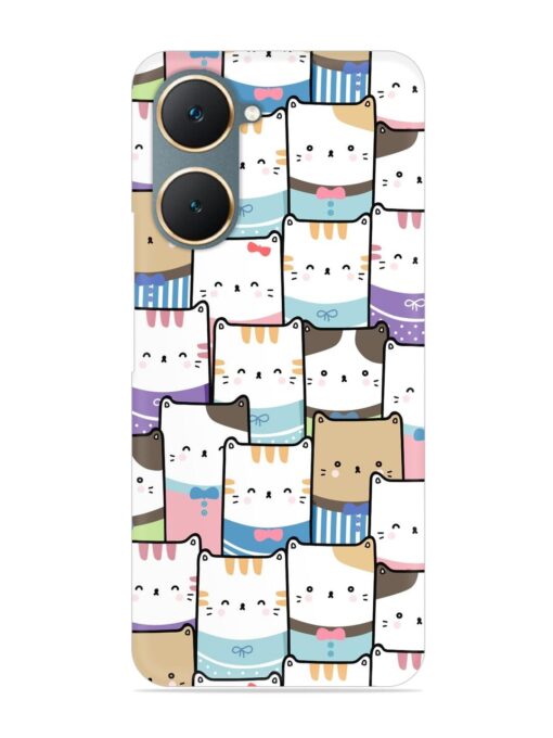 Cute Adorable Cat Snap Case for Iqoo Z9 Lite (5G) Zapvi