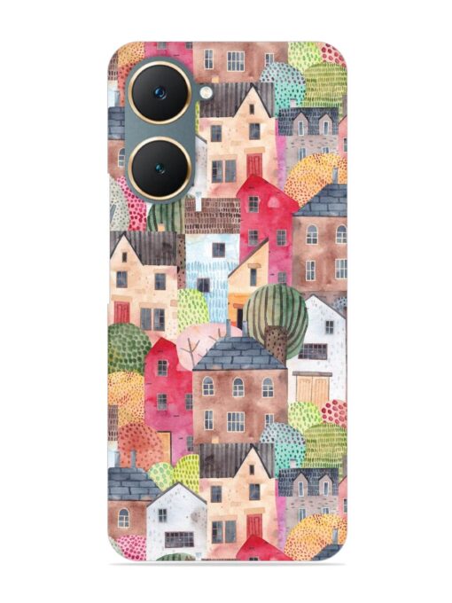 Abstract Seamless Pattern Snap Case for Iqoo Z9 Lite (5G) Zapvi