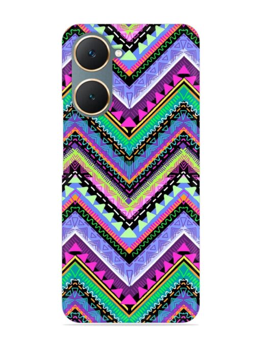 Tribal Aztec Print Snap Case for Iqoo Z9 Lite (5G) Zapvi