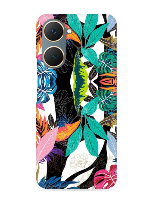 Floral Pattern Bright Snap Case for Iqoo Z9 Lite (5G) Zapvi