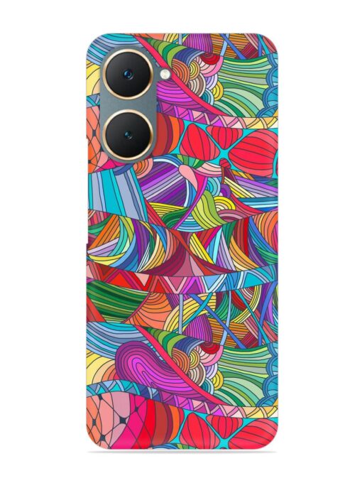 Seamless Patterns Hand Drawn Snap Case for Iqoo Z9 Lite (5G) Zapvi