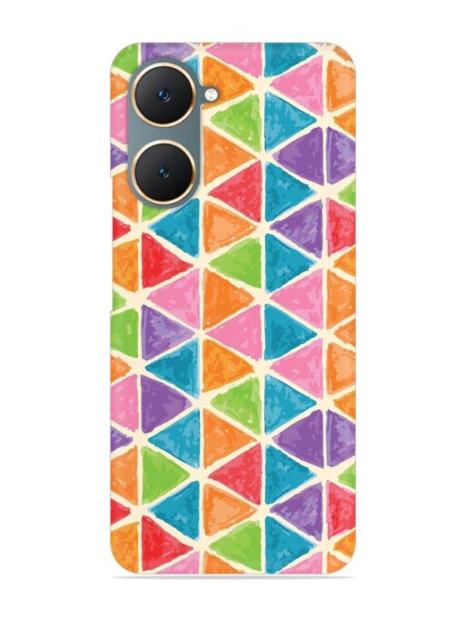 Seamless Colorful Isometric Snap Case for Iqoo Z9 Lite (5G) Zapvi