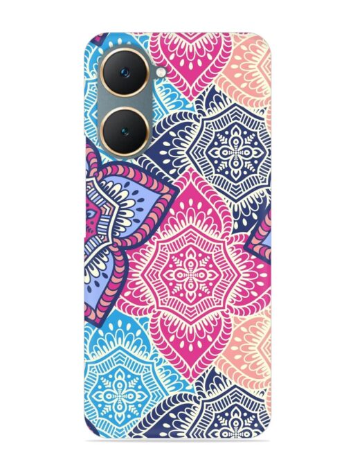 Ethnic Floral Seamless Snap Case for Iqoo Z9 Lite (5G) Zapvi