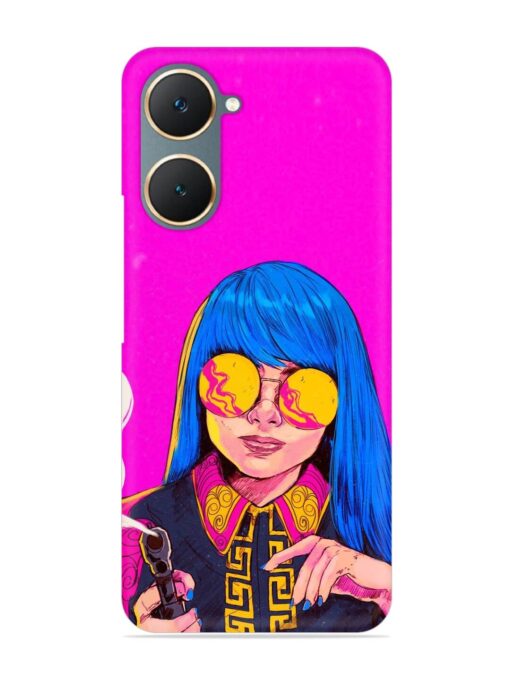 Aesthetic Anime Girl Snap Case for Iqoo Z9 Lite (5G) Zapvi