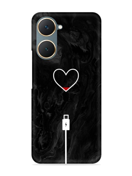 Heart Charging Vector Snap Case for Iqoo Z9 Lite (5G) Zapvi