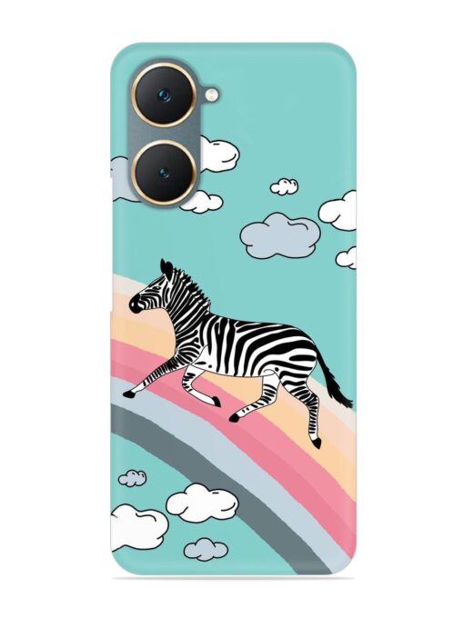 Running Zebra Snap Case for Iqoo Z9 Lite (5G) Zapvi