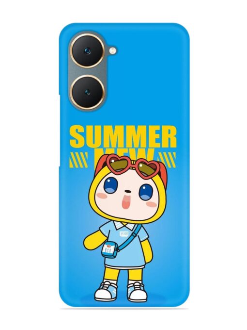 Summer Mew Cartoon Snap Case for Iqoo Z9 Lite (5G) Zapvi